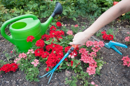 GetGardener team maintaining a garden