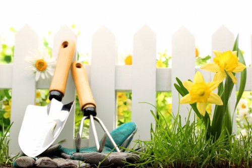 Lush garden landscapes in Get