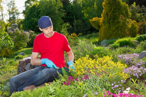Tools used by gardeners for garden maintenance